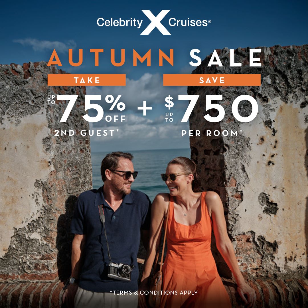 Celebrity Cruises Autumn Sale