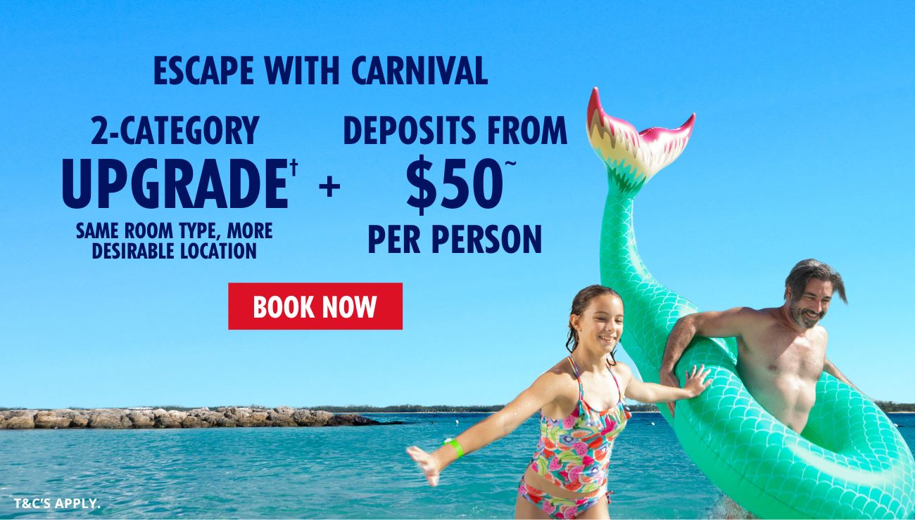 Escape with Carnival Sale