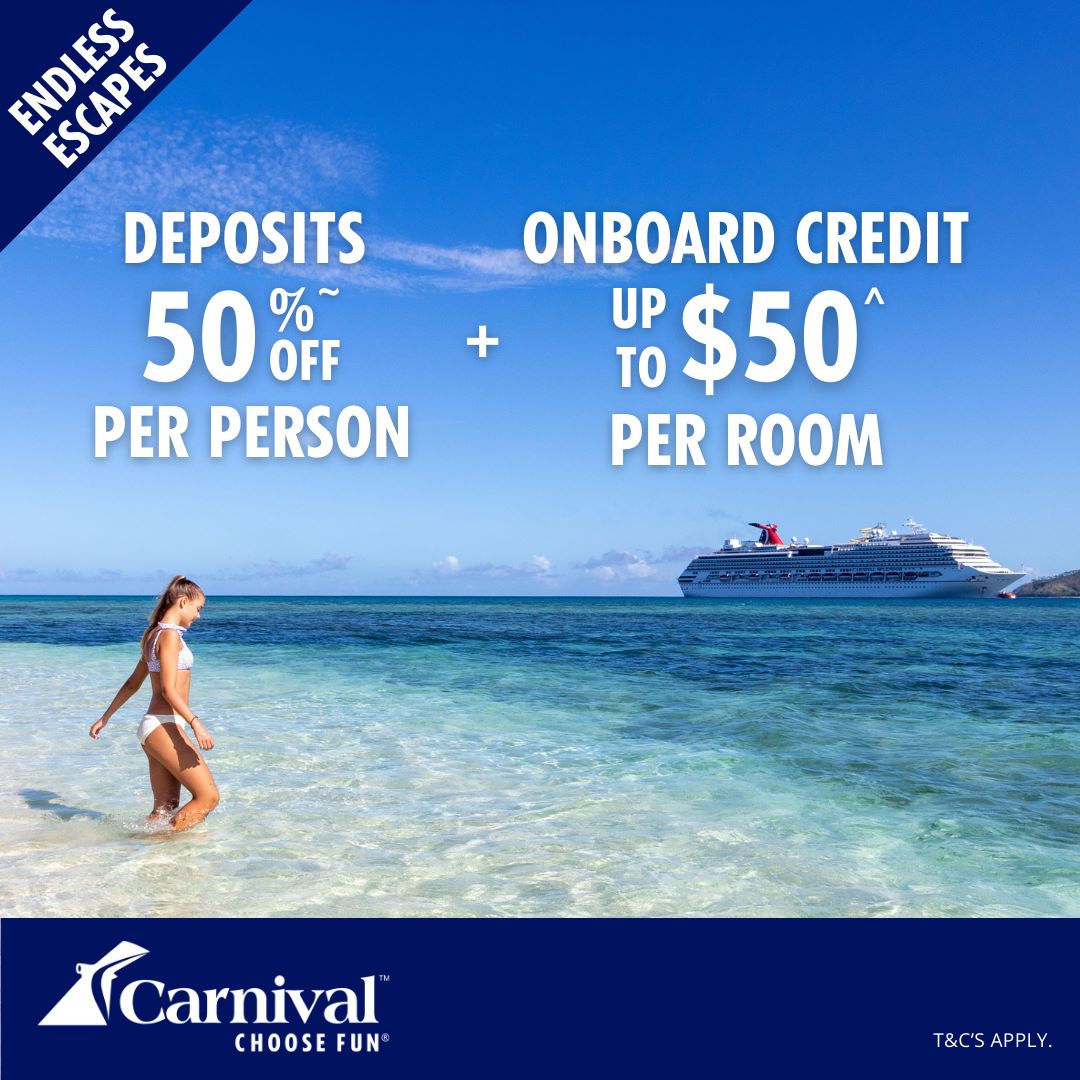 Carnival Cruises Endless Escapes