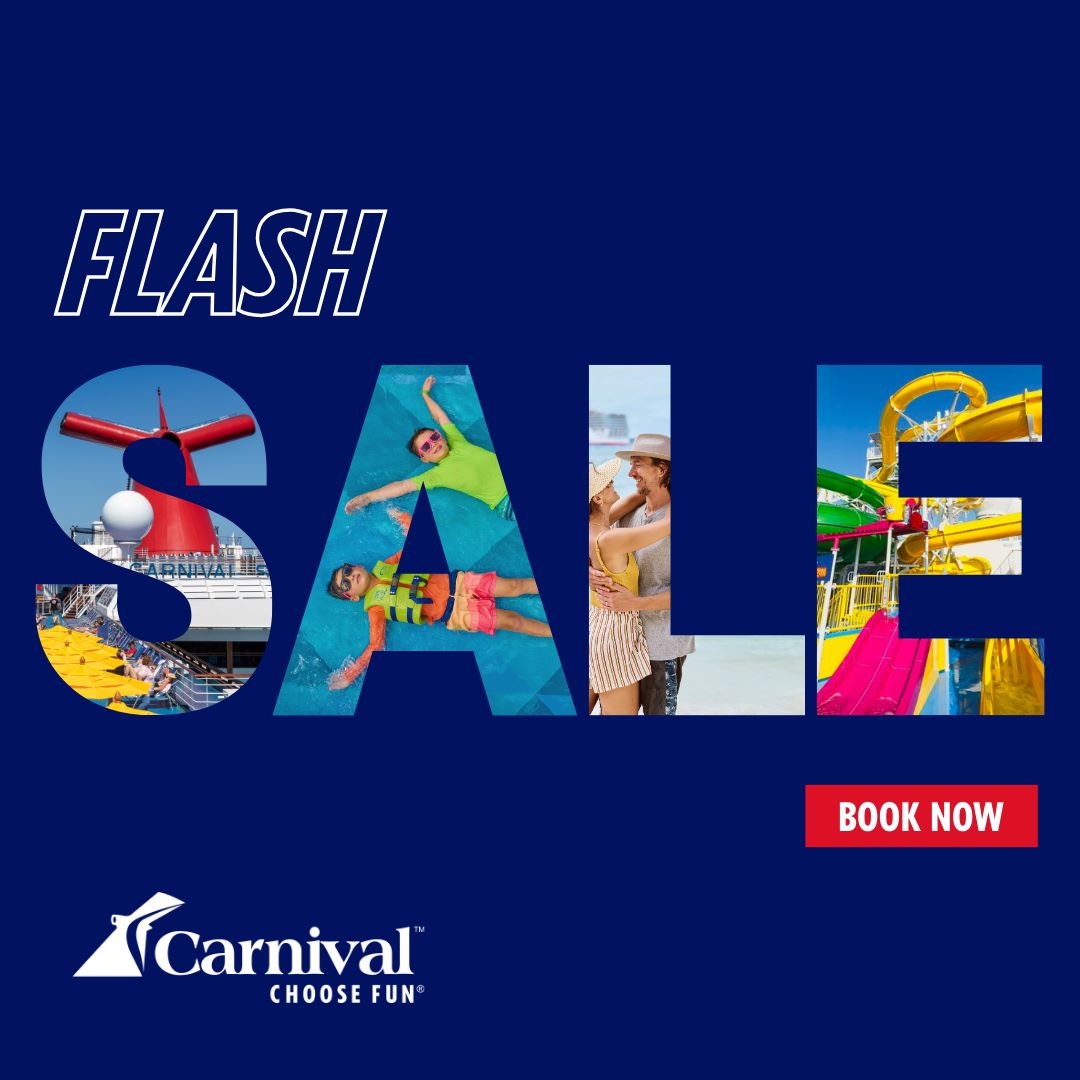 Flash Sale - Carnival Cruises