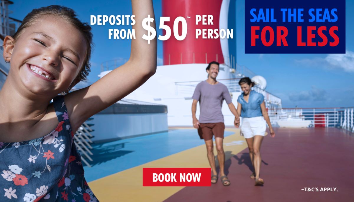 Carnival Cruise Sail the Seas for Less