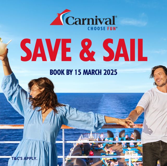 Carnival Cruises Save & Sail 