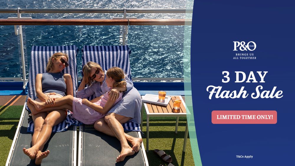 Holland America Black Friday SALE Deck Chair Cruising