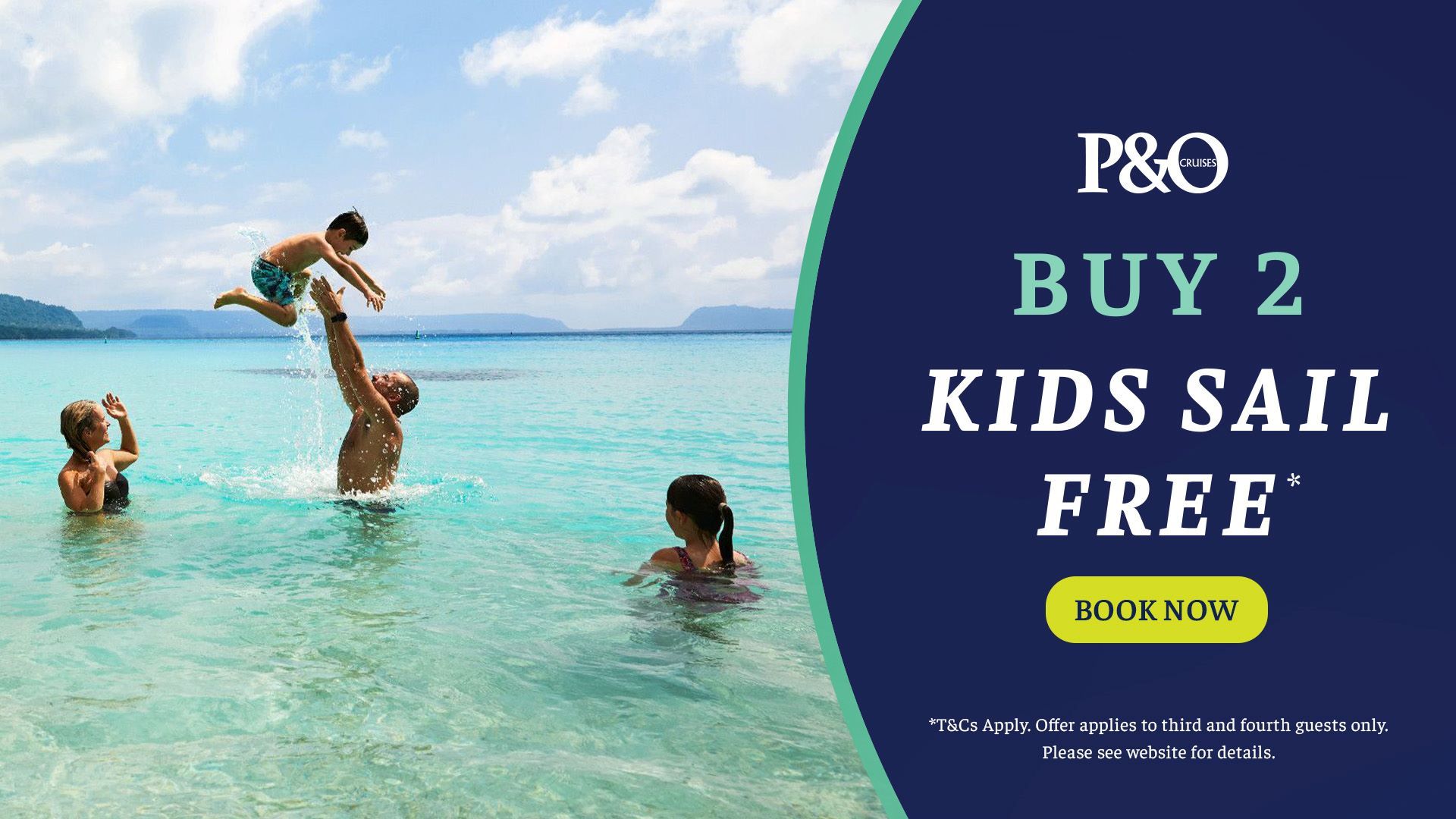 P&O Kids Cruise Free Sale